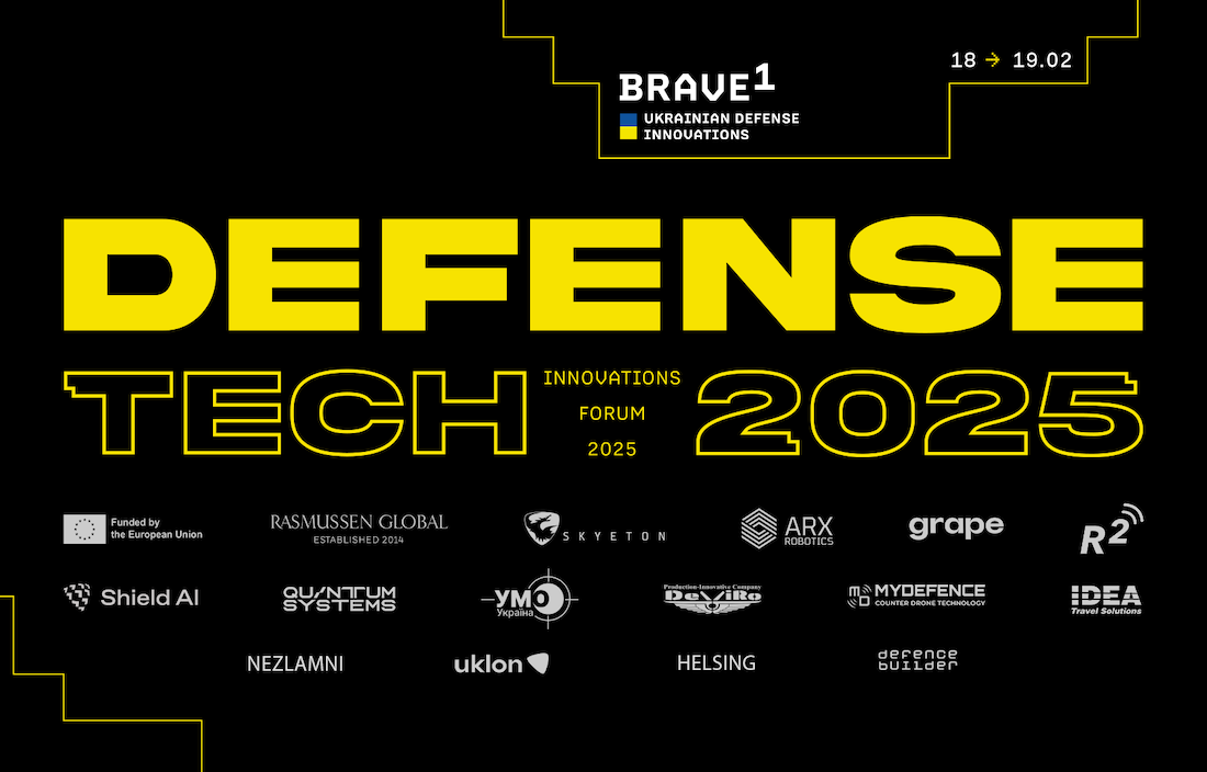Технологічна війна в 4 головних доменах — фокус Defense Tech Innovations Forum 2025