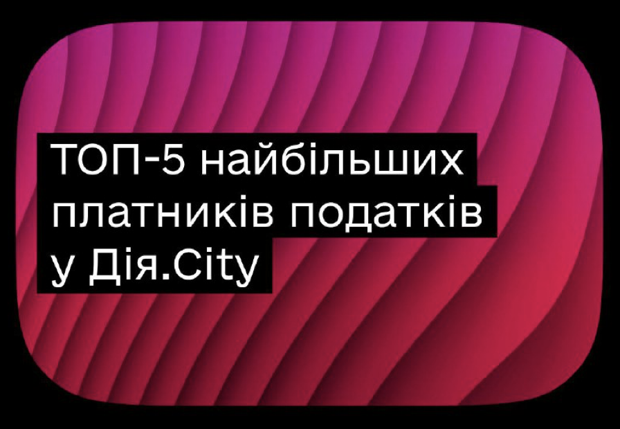Хто з резидентів «Дія.City» сплатив найбільше податків за 2024 рік