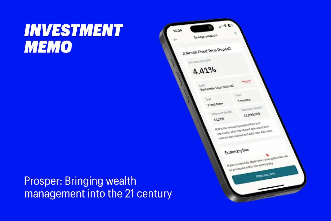 Roosh Ventures інвестував у британський Prosper