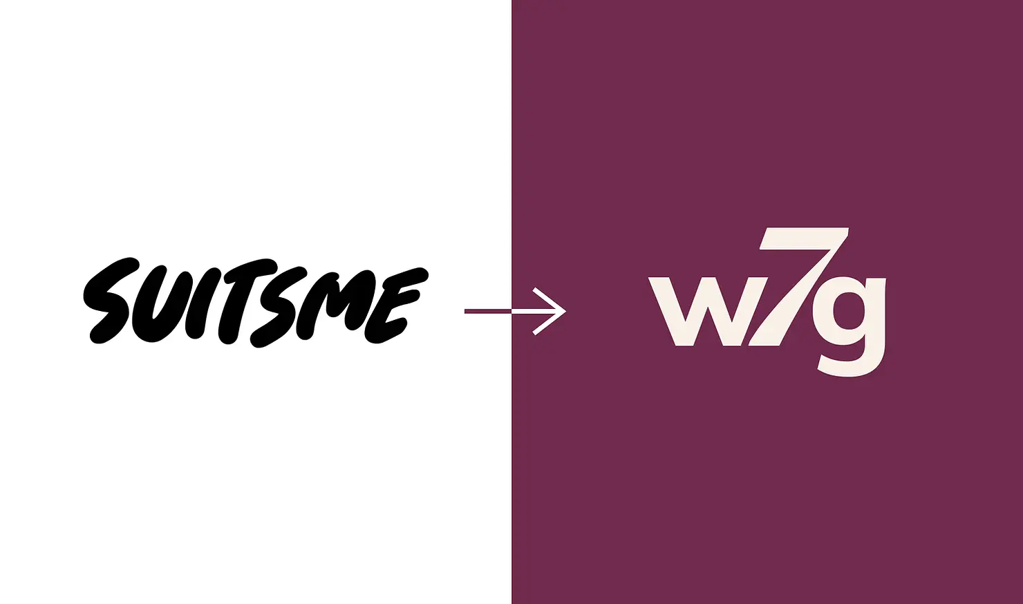 Логотипи SUITSME та w7g