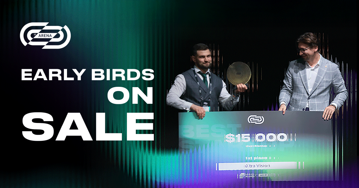 IT Arena 2025: відкрито продаж Early birds квитків 