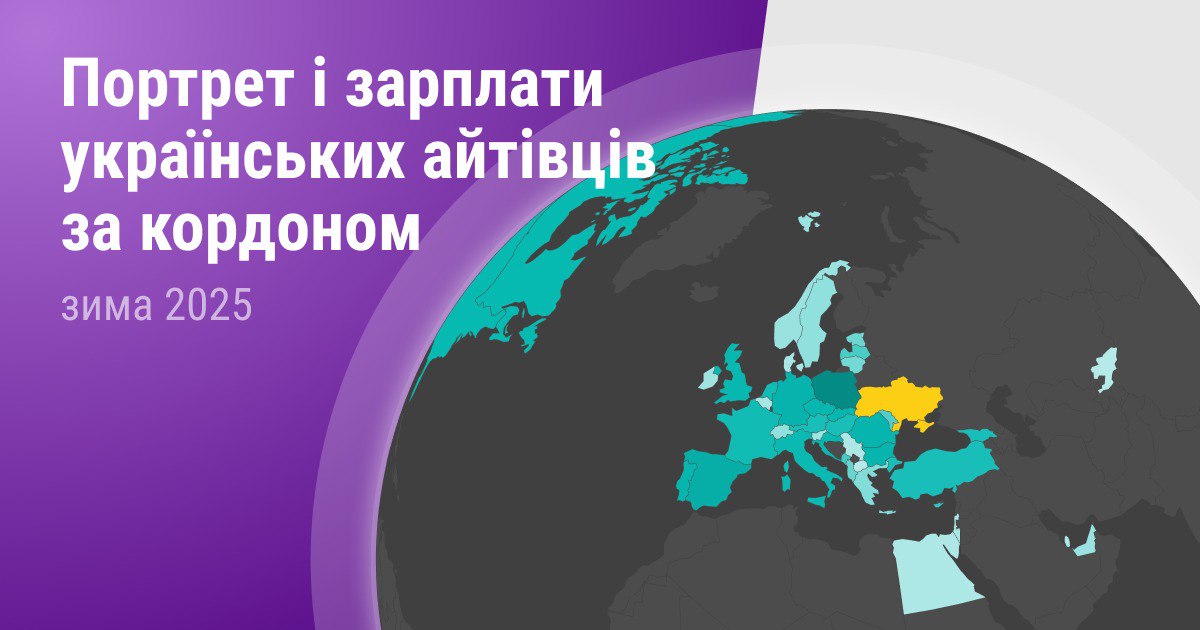 Де осіли та скільки заробляють українські ІТ-спеціалісти за кордоном