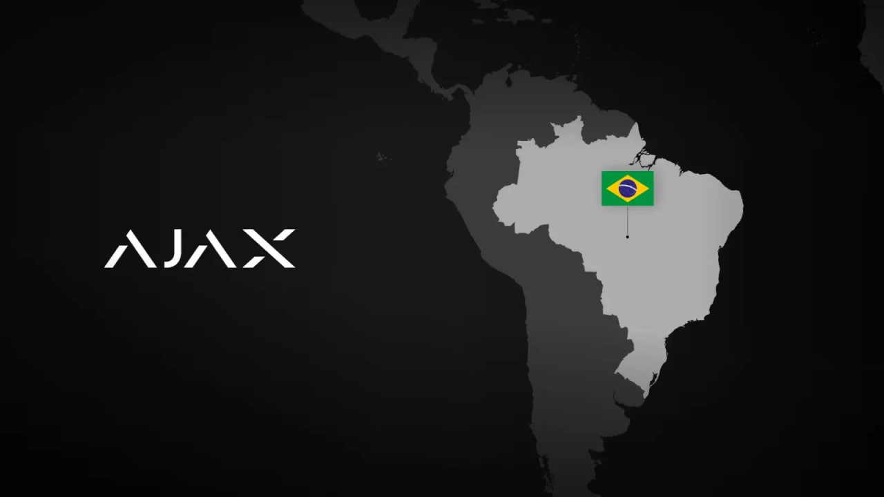 Ajax Systems Enters the Brazilian Market