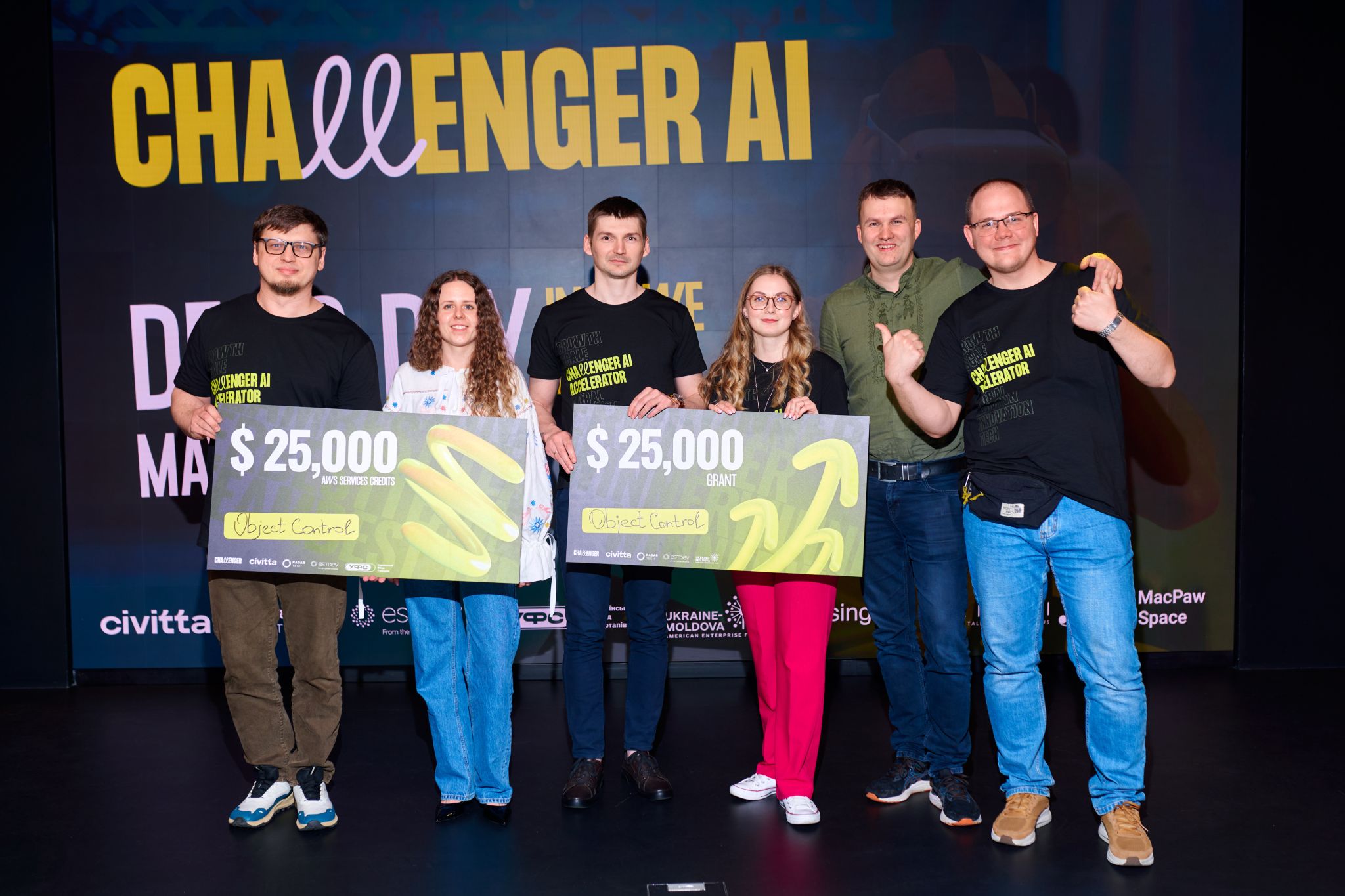 Український стартап Object Control отримав $25 000 на Challenger AI Demo Day