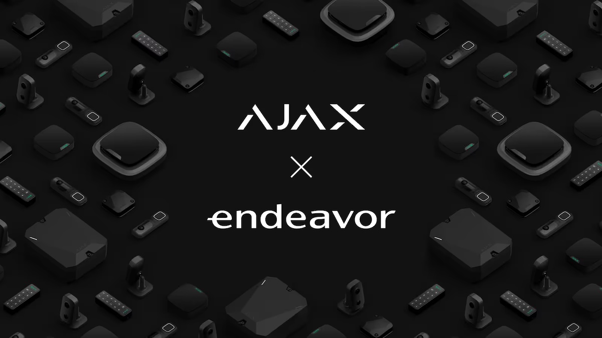 Ajax Systems стає учасником глобальної спільноти Endeavor