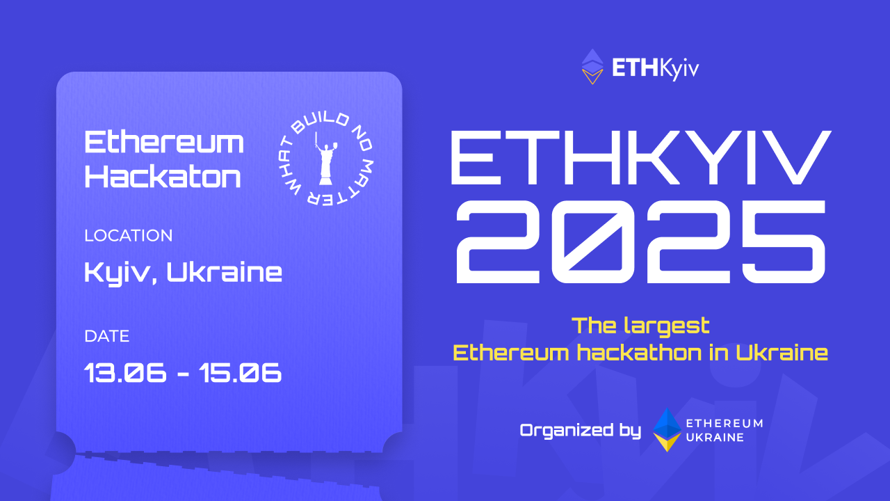 У червні пройде масштабний хакатон ETHKyiv 2025: хто може взяти участь